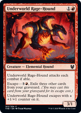 Underworld Rage-Hound - Theros Beyon Death Spoiler