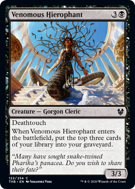 Venomous Hierophant - Theros Beyond Death Spoiler