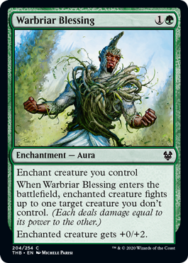 Warbriar Blessing - Theros Beyond Death Spoiler