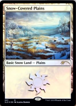 Snow-Covered Plains - Secret Lair Spoiler