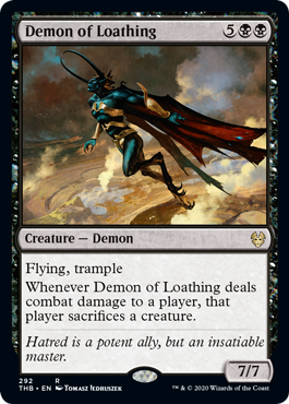 Demon of Loathing - Theros Beyon Death Spoiler