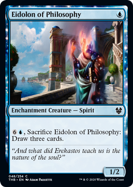 Eidolon of Philosophy - Theros Beyon Death Spoiler