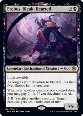 Erebos, Bleak-Hearted - Theros Beyond Death Spoiler