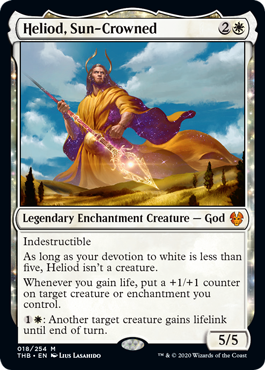 Heliod, Sun-Crowned - Theros Beyond Death Spoiler