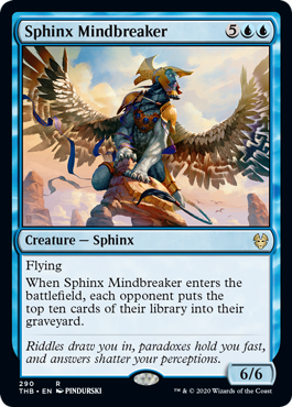 Sphinx Mindbreaker - Theros Beyon Death Spoiler