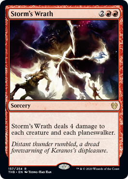 Storm's Wrath - Theros Beyond Death Spoiler