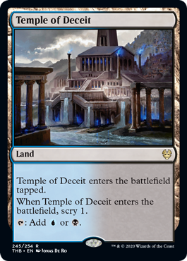 Temple of Deceit - Theros Beyond Death Spoiler