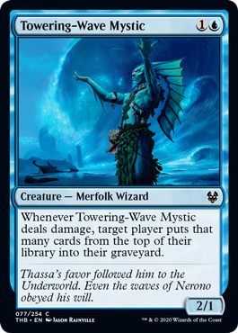 Towering-Wave Mystic - Theros Beyond Death Spoiler