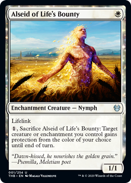 Alseid of Life's Bounty - Theros Beyond Death Spoiler