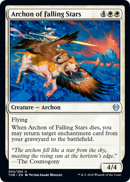 Archon of Falling Stars - Theros Beyond Death Spoiler