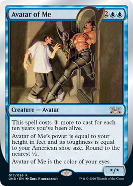 Avatar of Me - Unsanctioned Spoiler