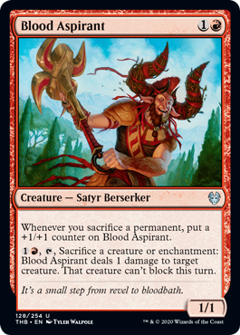 Blood Aspirant - Theros Beyond Death Spoiler