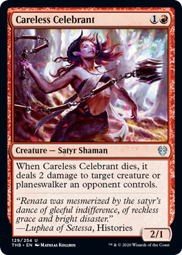 Careless Celebrant - Theros Beyond Death Spoiler