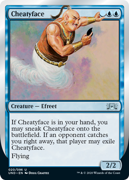 Cheatyface - Unsanctioned Spoiler