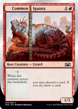 Common Iguana - Unsanctioned Spoiler