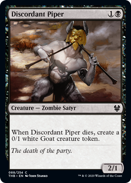 Discordant Piper - Theros Beyond Death Spoiler