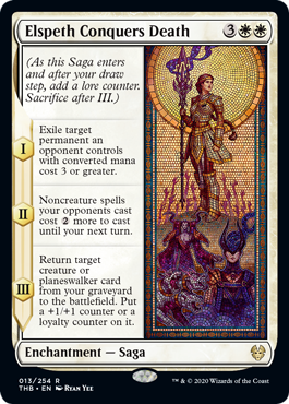 Elspeth Conquers Death - Theros Beyond Death Spoiler