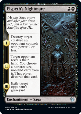 Elspeth's Nightmare - Theros Beyond Death Spoiler