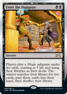 Enter the Dungeon - Unsanctioned Spoiler