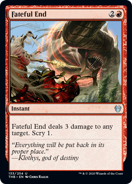 Fateful End - Theros Beyond Death Spoiler