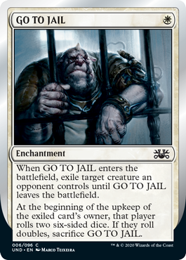 GO TO JAIL - Unsanctioned Spoiler