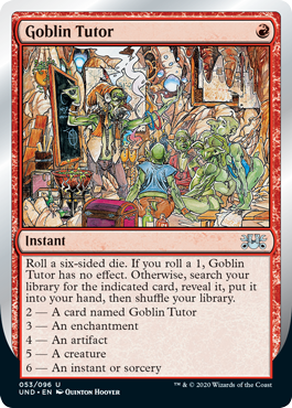 Goblin Tutor - Unsanctioned Spoiler