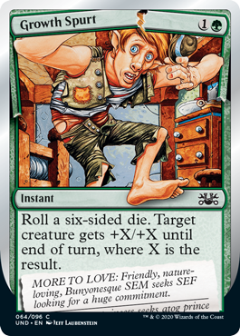 Growth Spurt - Unsanctioned Spoiler