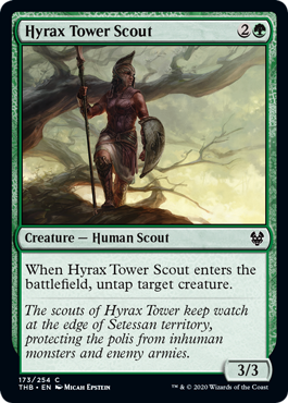Hyrax Tower Scout - Theros Beyond Death Spoiler