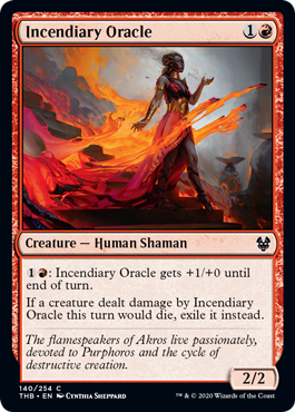 Incendiary Oracle - Theros Beyond Death Spoiler