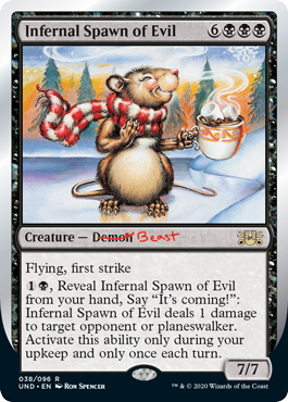 Infernal Spawn of Evil - Unsanctioned Spoiler