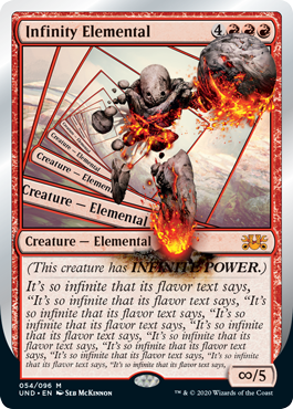 Infinity Elemental - Unsanctioned Spoiler