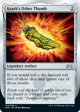 Krark's Other Thumb - Unsanctioned Spoiler