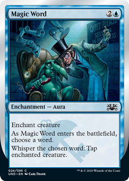 Magic Word - Unsanctioned Spoiler