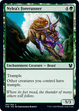 Nylea's Forerunner - Theros Beyond Death Spoiler