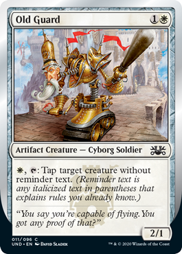 Old Guard - Unsanctioned Spoiler