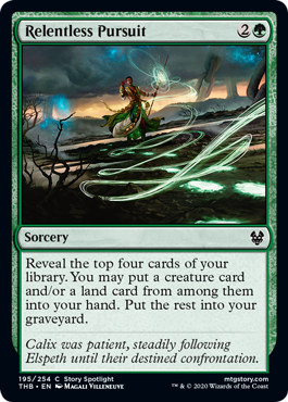 Relentless Pursuit - Theros Beyond Death Spoiler