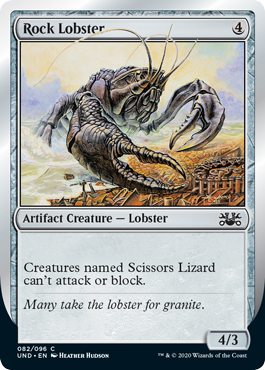 Rock Lobster - Unsanctioned Spoiler