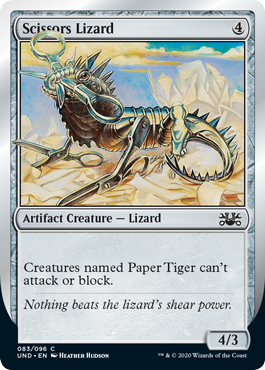 Scissors Lizard - Unsanctioned Spoiler