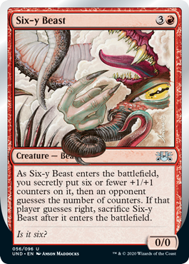 Six-y Beast - Unsanctioned Spoiler