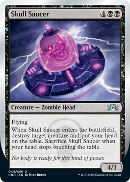 Skull Saucer - Unsanctioned Spoiler