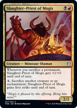 Slaughter-Priest of Mogis - Theros Beyond Death Spoiler