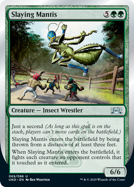 Slaying Mantis - Unsanctioned Spoiler