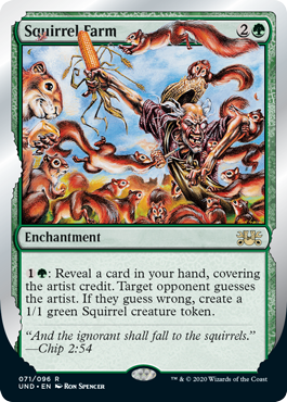 Squirrel Farm - Unsanctioned Spoiler