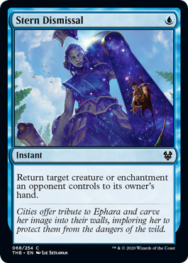 Stern Dismissal - Theros Beyond Death Spoiler