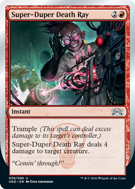 Super-Duper Death Ray - Unsanctioned Spoiler