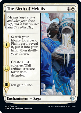 The Birth of Meletis - Theros Beyond Death Spoiler