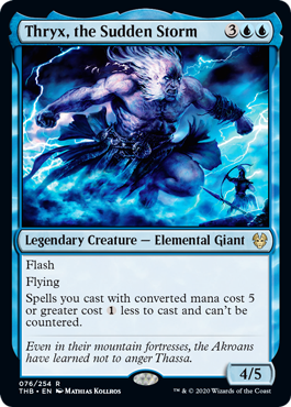 Thryx, the Sudden Storm - Theros Beyond Death Spoiler