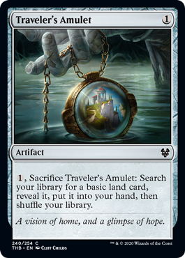 Traveler's Amulet - Theros Beyond Death Spoiler