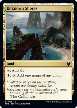 Unknown Shores - Theros Beyond Death Spoiler