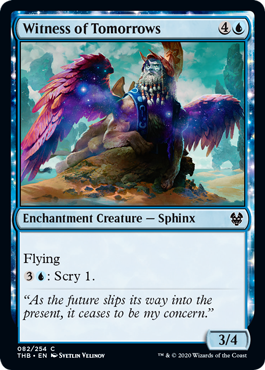 Witness of Tomorrows - Theros Beyond Death Spoiler